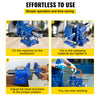 VEVOR 5" Heavy Duty Bench Vise, Double Swivel Rotating Vise Head/Body Rotates 360°,Pipe Vise Bench Vices 30Kn Clamping Force,for Clamping Fixing Equipment Home or Industrial Use
