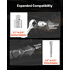 VEVOR Screw Extractor Set with Drill Bits, 65 Pieces, Easy Out Nut Bolt Extractors and Drill Bits, with Adapters, Solid Storage Case, Cr-Mo Steel for Removing Rounded, Broken, or Stripped Fasteners