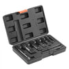 VEVOR Pipe Extractor Set, 9 Pieces Heavy Duty Steel Broken Pipe Extractors, with Solid Storage Case, Cr-Mo Steel for Removing 1/8" to 1" Damaged Threaded Pipes and Fittings, for Plumbers Mechanics DIY