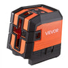 VEVOR Self Leveling Laser Level 98.4 ft Green Cross Line with 4-Point Laser, for Picture Hanging, Tile, DIY Construction, Manual, Self-Leveling, Pulse Modes, IP54 Water-Resistant, 8H Runtime, Tool Case