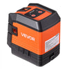 VEVOR Self Leveling Laser Level 98.4 ft Green Cross Line with 4-Point Laser, for Picture Hanging, Tile, DIY Construction, Manual, Self-Leveling, Pulse Modes, IP54 Water-Resistant, 8H Runtime, Tool Case