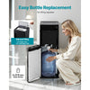 VEVOR Water Dispenser with Ice Maker, 3-in-1 Floor-Standing Water Dispenser, 33 LBS/24H, 9 Cubes/7 Min Fast Ice Making with 1.3 LBS Storage, Bullet Ice-Cubes & Cold-Water, for Home, Kitchen, Party