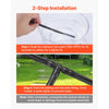 VEVOR  Drip Irrigation Fittings Kit for 1/4" Tubing, 300 Pcs Drip Irrigation System Parts, Tees, Straight Barb, 4 Way Coupling, Elbows, End Plug, Single Barbs, Barbed Connectors for Yard Garden Lawn