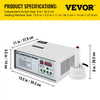 VEVOR Induction Sealer Bottle Cap Sealer 20-100 mm Handheld Type Electromagnetic