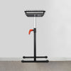 VEVOR Roller Stand, 300 lb Load Capacity, 26.8-42.5 in Adjustable Height, Folding Heavy Duty with 11.5 inch Polished Multi-directional Roller Head, for Table Saw Outfeed Woodworking Extension Support