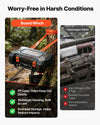 VEVOR Portable Winch, 6000 lbs 12V DC Electric Winch with Synthetic Rope, Wireless & Wired Remotes, Box-Style Recovery Kit with Fairlead, Clevis Hook, Strap for ATV UTV Off-Road Outdoor Pulling Tasks