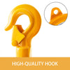 VEVOR Spring Balancer 33-49lbs(15-22kg) Retractable Tool Holder 1.5m Length Tool Balancer with Hook and Wire Rope Adjustable Balancer Retractor Hanging Holding Equipment in Yellow