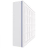 VEVOR Mattress Topper, Queen Size, 4 in Thickness, Memory Foam, Fiber Fill, Detachable & Washable, Ergonomically Designed for Pressure Relief, Comfortable Cooling & Breathable, Ideal for Hot Sleepers