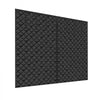VEVOR Garage Door Screen for Winter, 8x7FT, Garage Door Insulation Kit, Magnetic Thermal Insulated Door Curtain with 300D Oxford Fabric Heavy Duty Weighted Bottom, Easy Assembly for Garage Door