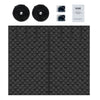 VEVOR Garage Door Screen for Winter, 8x7FT, Garage Door Insulation Kit, Magnetic Thermal Insulated Door Curtain with 300D Oxford Fabric Heavy Duty Weighted Bottom, Easy Assembly for Garage Door