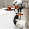 VEVOR Seamless Seam Setter, 2 Packs Granite Seam Setter with 6 in Vacuum Suction Cups, Seam Joiner for Seam Joining & Leveling, 90°-120° Adjustable, Countertop Installation Tool for Tile Marble Slab