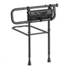 VEVOR Bed Rails for Elderly Adults Folding Bed Side Rail with Floor Support, Length & Height Adjustable, 300LBS Strong Capacity, Bedside Assist Cane with Storage Pocket, Fits King Queen Full Twin Bed