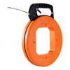 VEVOR Fish Tape, 100 ft, 1/6-inch, Fiberglass Wire Puller with Optimized Housing and Handle, Easy-to-Use Cable Puller Tool, Flexible Wire Fishing Tools for Wall and Electrical Conduit, Non-Conductive