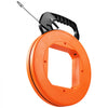VEVOR Fish Tape, 120-foot, 1/8-inch, Steel Wire Puller with Optimized Housing and Handle, Easy-to-Use Cable Puller Tool, Flexible Wire Fishing Tools for Walls and Electrical Conduit, Non-Conductive