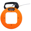 VEVOR Fish Tape, 100-foot, 1/4-inch, PET Wire Puller with Optimized Housing and Handle, Easy-to-Use Cable Puller Tool, Flexible Wire Fishing Tools for Walls and Electrical Conduit, Non-Conductive