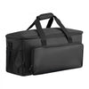 VEVOR Rolling DJ Cable Bag, 1680D, Padded File Gig Bag with Wheels, 6 Detachable Divider, Travel Storage Music Gear Case, for Professional DJ Gear, Musical Instrument and Accessories, Sound Equipment
