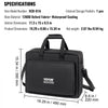 VEVOR Padded DJ Mixer Gig Bag, 1200D Oxford Fabric, DJ Gear Carry Bag with a Storage Pocket 4.92 ft Removable Shoulder Strap 0.39 in Padding, 19.29 x 8.66 x 15.34 in Storage Case for DJ Controller