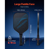 VEVOR Pickleball Paddle, T700 Carbon Fiber Surface & Honeycomb Core, Professional Pickleball Paddle with Increased Power & Control & Spin, Pro Pickle Ball Racket for Adults, Men & Women, Blue
