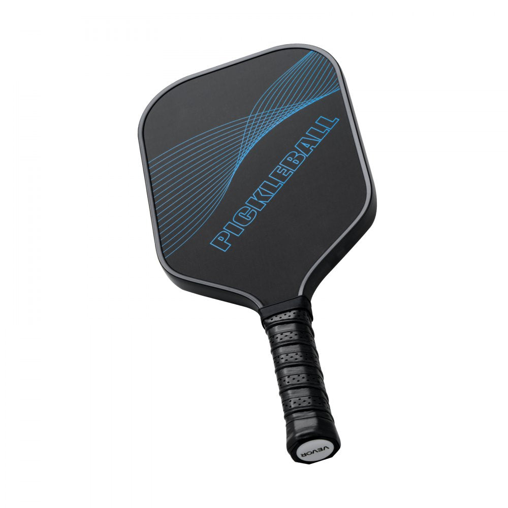 VEVOR Pickleball Paddle, T700 Carbon Fiber Surface & Honeycomb Core, Professional Pickleball Paddle with Increased Power & Control & Spin, Pro Pickle Ball Racket for Adults, Men & Women, Blue