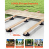 VEVOR Deck Blocks 12 PCS, 2000lbs / 907.18kg Load Capacity Deck Support Plastic Pedestal Paver, Raising 1.18 - 2.36 inch / 30 - 60 mm, Height Adjustable Shed Foundation Base for Wood Concrete Metal