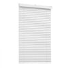 VEVOR Faux Wood Blinds, 2" Slat, 34.5" W x 60" H, Cordless Window Blinds and Shades with Decorative Board, Easy to Clean and Simple Light Adjustment, for Room Darkening, Home Interior Windows, White