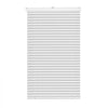 VEVOR Faux Wood Blinds, 2" Slat, 34.5" W x 60" H, Cordless Window Blinds and Shades with Decorative Board, Easy to Clean and Simple Light Adjustment, for Room Darkening, Home Interior Windows, White