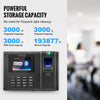 VEVOR Time Clock, Fingerprint Time Clocks for Employees Small Business, Biometric Time Clock with 5 RFID Cards & USB Drive,  Automatic Punch In/Out, No Monthly Fees
