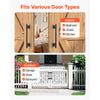 VEVOR Barn Door Handle, 2Pcs 12.6 in Rustic Fence Gate Handle, Rust-Resistant Coating, Heavy Duty Carbon Steel Outdoor Gate Handles, Easy to Install, Metal Sliding Door Pulls for Garage Shed Pantry