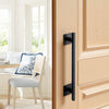 VEVOR Barn Door Handle, 2Pcs 12.6 in Rustic Fence Gate Handle, Rust-Resistant Coating, Heavy Duty Carbon Steel Outdoor Gate Handles, Easy to Install, Metal Sliding Door Pulls for Garage Shed Pantry