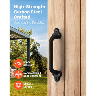 Vevor Door Handle 9" Rustic Barn Gate Pull New – FactoryPure