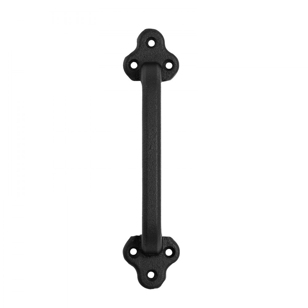 VEVOR Barn Door Handle, 9 in Rustic Fence Gate Handle, Rust-Resistant Coating, Heavy Duty Carbon Steel Outdoor Gate Handles, Easy to Install, Metal Sliding Door Pulls for Garage Shed Closet Pantry
