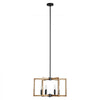 VEVOR 6-Light Chandelier, Metal Farmhouse Chandelier, Adjustable Height, Dining Room Hanging Light Fixture for Ceilings, Modern Chandelier for Bedroom, Foyer, Hall, Kitchen, Living Room and Entryway