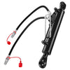 VEVOR Hydraulic Top Link Cat. 2-2 (11 in Stroke, 22-7/16 in to 33-7/16 in), Max 2900PSI Hydraulic Cylinder with 2 Hoses & G3/8" Check Valves for Tractors
