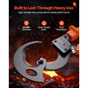 VEVOR Ratcheting Cable Cutter, Spring Steel Blades with PVC-Coated Handles, Quick-Release Button, Heavy Duty Ratchet Cable Wire Cutter for Cutting Copper & Aluminum Cables Up to 1000 MCM / 500 mm²