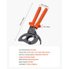 VEVOR Ratcheting Cable Cutter, Spring Steel Blades with PVC-Coated Handles, Quick-Release Button, Heavy Duty Ratchet Cable Wire Cutter for Cutting Copper & Aluminum Cables Up to 1000 MCM / 500 mm²