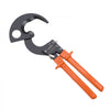 VEVOR Ratcheting Cable Cutter, Spring Steel Blades with PVC-Coated Handles, Quick-Release Button, Heavy Duty Ratchet Cable Wire Cutter for Cutting Copper & Aluminum Cables Up to 800 MCM / 400 mm²