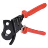 VEVOR Ratcheting Cable Cutter, Spring Steel Blades with PVC-Coated Handles, Quick-Release Button, Heavy Duty Ratchet Cable Wire Cutter for Cutting Copper & Aluminum Cables Up to 600 MCM / 300 mm²
