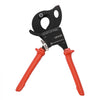 VEVOR Ratcheting Cable Cutter, Spring Steel Blades with PVC-Coated Handles, Quick-Release Button, Heavy Duty Ratchet Cable Wire Cutter for Cutting Copper & Aluminum Cables Up to 600 MCM / 300 mm²