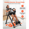 VEVOR Inversion Table, 300 lbs Capacity Heavy Duty Back Inverter Stretcher, Inverted Table with Stable Structure, Dual-Roller Locking, Decompression Tables for Shoulders, Neck, Back, Knees