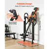 VEVOR Inversion Table, 300 lbs Capacity Heavy Duty Back Inverter Stretcher, Inverted Table with Dual-Roller Locking, Decompression Tables for Shoulders, Neck, Back, Multi-Angle Adjustable Tether Strap