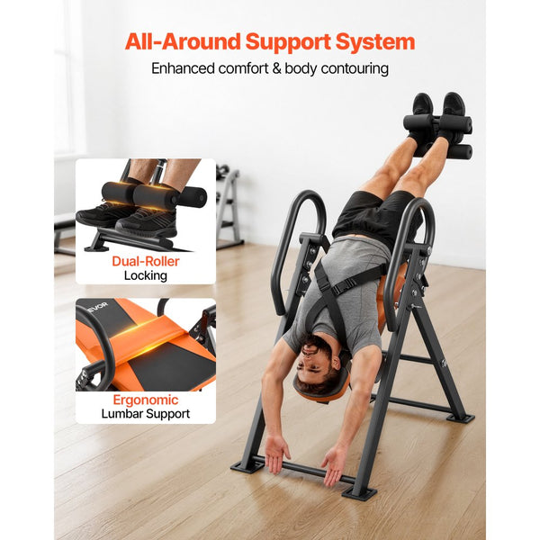 Vevor Inversion Table Heavy Duty Back Inverter Stretcher New – FactoryPure