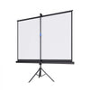 VEVOR Projector Screen with Stand, 100 Inch 4:3 4K 1080P HD Movie Screen, 170° Wide Viewing, Wrinkle-Free Projection Screen with Stable Tripod & Portable Bag for Home Theater, Immersive Movie Nights