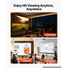 VEVOR Projector Screen with Stand, 120 Inch 4:3 4K 1080P HD Movie Screen, 170° Wide Viewing, Wrinkle-Free Projection Screen with Stable Tripod & Portable Bag for Home Theater, Immersive Movie Nights