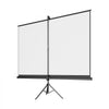 VEVOR Projector Screen with Stand, 120 Inch 4:3 4K 1080P HD Movie Screen, 170° Wide Viewing, Wrinkle-Free Projection Screen with Stable Tripod & Portable Bag for Home Theater, Immersive Movie Nights