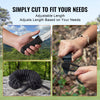 VEVOR 1/4 inch Bungee Cord, 120 ft/36 m Spool Heavy Duty Bungee Straps, 100% Stretch Elastic Bungee Rope for Cargo, Tarps, Camping, Kayak Deck and Crafting, Black