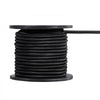 VEVOR 1/4 inch Bungee Cord, 120 ft/36 m Spool Heavy Duty Bungee Straps, 100% Stretch Elastic Bungee Rope for Cargo, Tarps, Camping, Kayak Deck and Crafting, Black