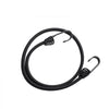 VEVOR 12 Piece Bungee Cords with A3 Steel Hooks, 32 Inch Heavy Duty Bungee Straps, 8 mm Elastic Bungee Ropes Set for Camping, Tarps, Motorcycle, Truck and Tent, Black