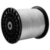 VEVOR Polyester Pull Tape, 3/4" x 1053' Mule Tape Flat Rope, 2500 lbf Tensile Capacity, Printed Webbing Cable Pulling Tape for Packaging, Gardening, Commercial Electrical, Conduit Work, White