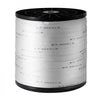 VEVOR Polyester Pull Tape, 1" x 2103' Mule Tape Flat Rope, 6000 lbf Tensile Capacity, Printed Webbing Cable Pulling Tape for Packaging, Gardening, Commercial Electrical, Conduit Work, White