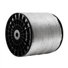 VEVOR Polyester Pull Tape, 1" x 2103' Mule Tape Flat Rope, 6000 lbf Tensile Capacity, Printed Webbing Cable Pulling Tape for Packaging, Gardening, Commercial Electrical, Conduit Work, White